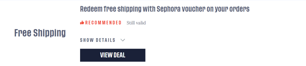 Redeem Free Shipping